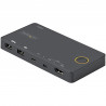 StarTech.com Switch KVM Hybride 2 Ports USB-A + HDMI & USB-C - Écran Unique HDMI 2.0 4K 60Hz - Commutateur KVM Compact HDMI De