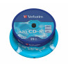 Verbatim CD-R AZO Crystal 700 Mo 25 pièce(s)