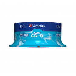 Verbatim CD-R AZO Crystal 700 Mo 25 pièce(s)