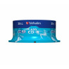 Verbatim CD-R AZO Crystal 700 Mo 25 pièce(s)