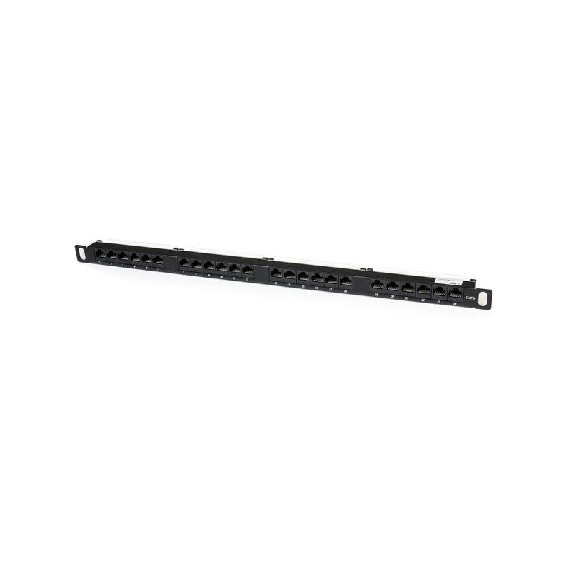 StarTech.com Tableau de connexion Cat5e 0,5U 24 ports - Tableau de connexion RJ45 Ethernet Cat5e 110 à montage en rack