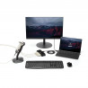 StarTech.com Hub adaptateur USB vers série DB9 RS232 4 ports – Montage sur rail DIN industriel et mural