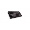 CHERRY G84-4100 COMPACT KEYBOARD Clavier filaire miniature, USB/PS2, noir, AZERTY - FR