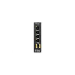 D-Link DIS‑100G‑5SW Non-géré L2 Gigabit Ethernet (10/100/1000) Noir