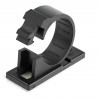 StarTech.com 100 Pinces Attache Câbles Adhésives Noir, Organiseur Câbles Réseau/Ethernet/Bureau/Ordinateur, Range Câbles B