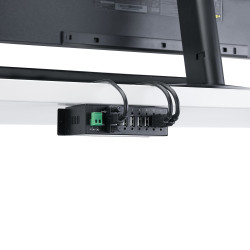 StarTech.com Robuste concentrateur industriel USB 7 ports, montable