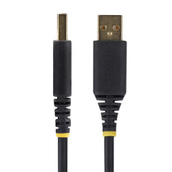 StarTech.com Adaptateur USB vers Série de 2 Ports de 60cm, Vis/Écrous DB9 Interchangeables, COM Rétention, Câble Convertiss
