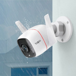 TP-Link Tapo TC65 caméra de sécurité Bullet (shape) Caméra de sécurité IP Extérieure 2304 x 1296 pixels Plafond/mur