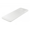 Samsung Wireless Charger Trio Casque, Smartphone, Smartwatch Blanc USB Recharge sans fil Charge rapide Intérieure