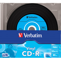 Verbatim CD-R AZO Data Vinyl 700 Mo 10 pièce(s)