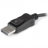 StarTech.com Répartiteur DisplayPort 1.2 à 4 ports, Adaptateur Multi-Moniteur DisplayPort vers 4x DP, Hub MST pour Ordinateur
