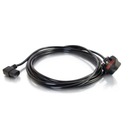C2G 5m Power Cable Noir BS 1363 Coupleur C13