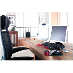 Kensington Tapis de souris Duo Gel coloris rouge/gris foncé