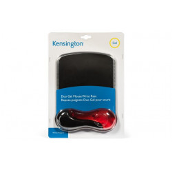 Kensington Tapis de souris Duo Gel coloris rouge/gris foncé
