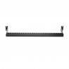 StarTech.com Guide-Câbles Montable en Rack 1U avec Profondeur Réglable, Support de Câbles pour Racks/Armoires 19", Barre de 