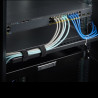 StarTech.com Guide-Câbles Montable en Rack 1U avec Profondeur Réglable, Support de Câbles pour Racks/Armoires 19", Barre de 