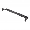 StarTech.com Guide-Câbles Montable en Rack 1U avec Profondeur Réglable, Support de Câbles pour Racks/Armoires 19", Barre de 