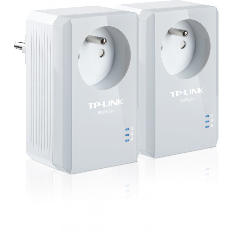 TP-LINK TL-PA4015PKIT Adaptateur réseau CPL 500 Mbit/s Ethernet/LAN Blanc 2 pièce(s)