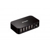 D-Link DUB-H7 USB 2.0 Type-B 480 Mbit/s Noir