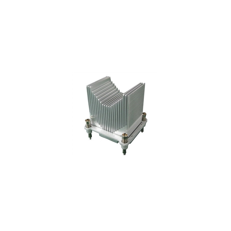 DELL 412-AAYT système de refroidissement d’ordinateur Processeur Dissipateur thermique/Radiateur Argent