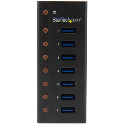 StarTech.com Hub USB 3.0 à 7 ports - 5Gbps - Concentrateur USB à montage mural / sur bureau avec boîtier métallique