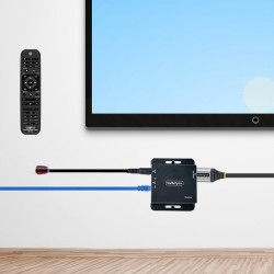 StarTech.com Rallonge HDMI Cat6/Cat5 - Extendeur HDMI/Vidéo 4K30Hz/39m ou 1080p/70m - Prolongateur HDMI sur Ethernet/RJ45 - Ex