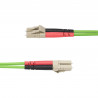 StarTech.com Câble Fibre Optique Multimode OM5 LC à LC (UPC) de 2m, Cordon/Jarretière/Connecteur Fibre Optique 50/125µm Dup
