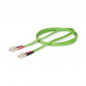 StarTech.com Câble Fibre Optique Multimode OM5 LC à LC (UPC) de 2m, Cordon/Jarretière/Connecteur Fibre Optique 50/125µm Dup