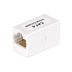 StarTech.com Coupleur RJ45, Connecteur Cat6 en Ligne, Adaptateur T568 Femelle à Femelle (F/F) - Raccord/Connecteur RJ45 - Exte
