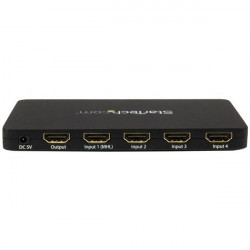 StarTech.com Switch HDMI automatique à 4 ports avec boîtier en aluminium et support MHL - Commutateur HDMI 4x1 - 4K 30Hz