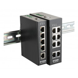 D-Link DIS-100E-8W commutateur réseau Non-géré L2 Fast Ethernet (10/100) Noir