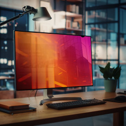 StarTech.com Filtre de Confidentialité pour Écran 27 pouces 16:9, Écran de Confidentialité Réversible Or, Filtre Anti Refl