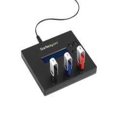 StarTech.com Duplicateur et Effaceur Autonome de 1 à 2 clés USB, Copieur de Plusieurs Clés USB, Copie Système et Fichier et