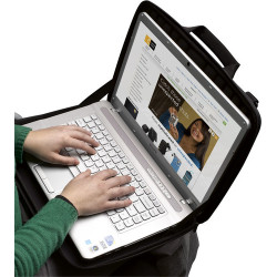 Case Logic QNS-116 40,6 cm (16") Sac Messenger Noir