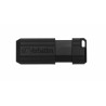 Verbatim Micro-clé USBPinStripe de 16 Go - noire