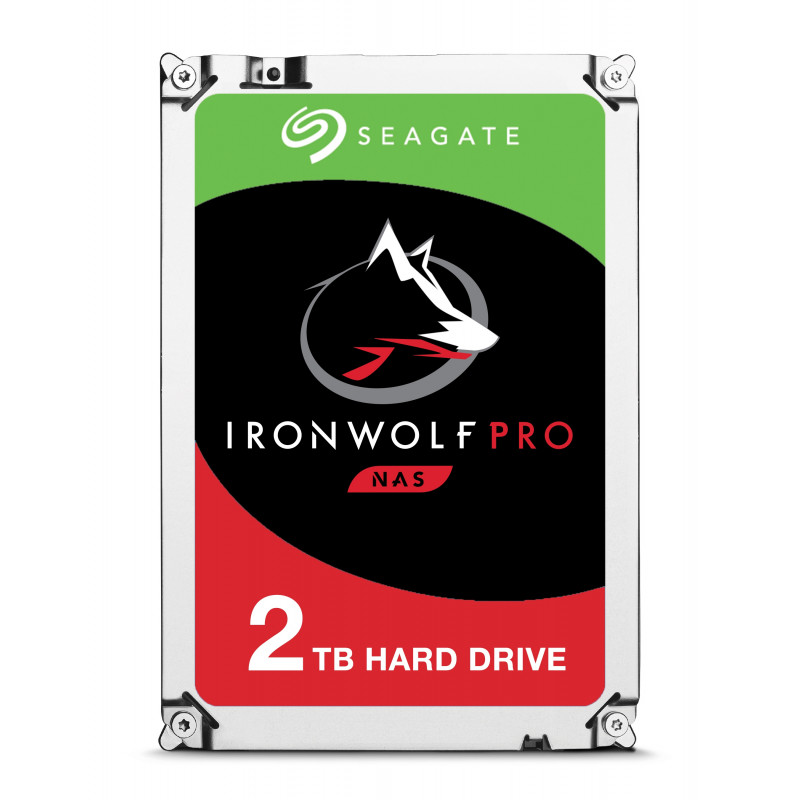 Seagate IronWolf Pro ST2000NE001 disque dur 2 To 7200 tr/min 256 Mo 3.5" Série ATA III