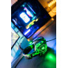 SureFire Skirmish Casque Avec fil Arceau Jouer USB Type-A Noir, Camouflage, Vert