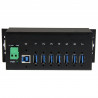 StarTech.com Hub USB 3.0 à 7 ports - 5Gbps - Hub USB-A industriel en métal avec protection ESD et protection contre les surte