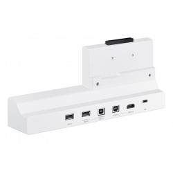 Samsung Flip4 Tray Plateau de connectivité Gris, Blanc
