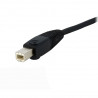 StarTech.com Câble de commutateur KVM DVI-D Dual Link USB 4 en 1 de 3 m avec audio et microphone