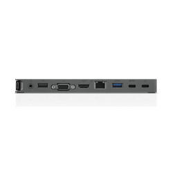 Lenovo USB-C Mini Dock Avec fil USB 3.2 Gen 1 (3.1 Gen 1) Type-C Gris