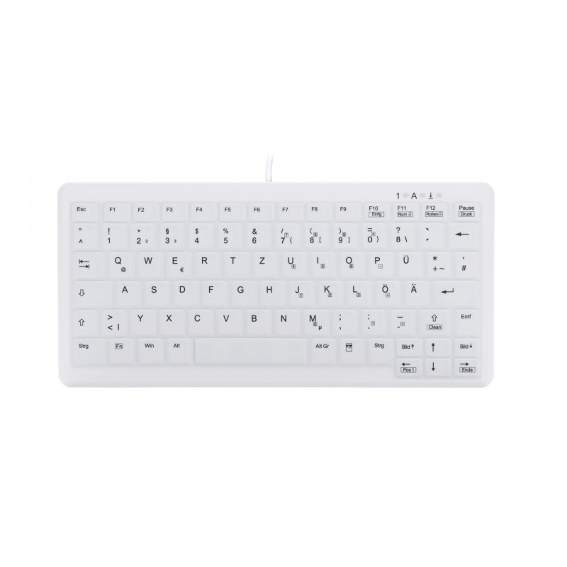 CHERRY AK-C4110 clavier Médical USB AZERTY Français Blanc