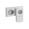 NETGEAR PLP1000-100FRS Adaptateur réseau CPL 1000 Mbit/s Ethernet/LAN Blanc 2 pièce(s)