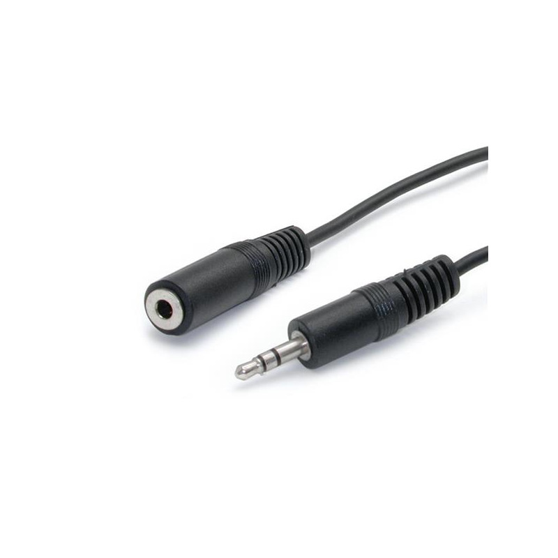 StarTech.com Câble d'extension audio stéréo de 3,5 mm (M/F) - 1,8 m - Noir