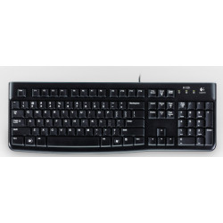 Logitech Keyboard K120 for Business clavier USB QWERTZ Suisse Noir