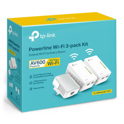 TP-Link TL-WPA4220T KIT Répéteur réseau Blanc 10, 100 Mbit/s