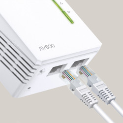 TP-Link TL-WPA4220T KIT Répéteur réseau Blanc 10, 100 Mbit/s