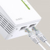 TP-Link TL-WPA4220T KIT Répéteur réseau Blanc 10, 100 Mbit/s