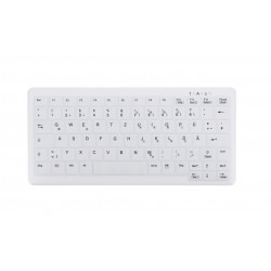 CHERRY AK-C4110 clavier Médical RF sans fil AZERTY Français Blanc