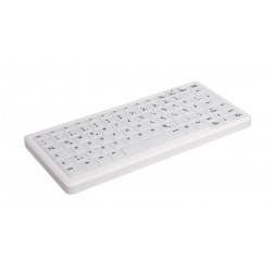 CHERRY AK-C4110 clavier Médical RF sans fil AZERTY Français Blanc